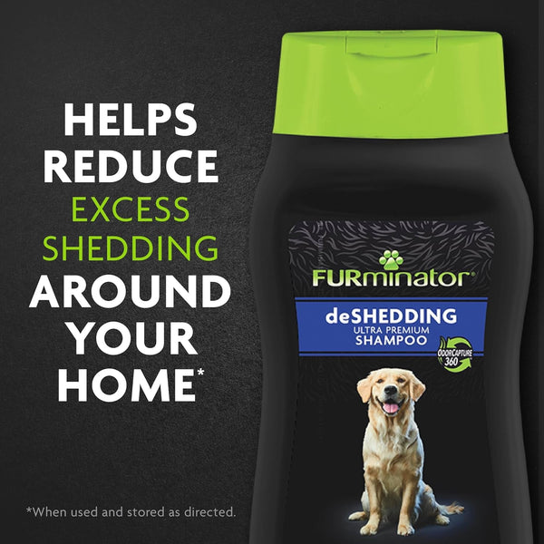 Furminator Ultra Premium Deshedding Shampoo for Dogs Helps Reduce Excess Shedding, 16 Oz7