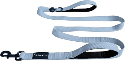 Shawnco Dream Walk Dog Leash- Premium, Nylon Pet Leash with Soft Neoprene Handle for Small, Medium and Large Dogs (ICY Lilac, M/L 6FT W/ 2 Handles)21