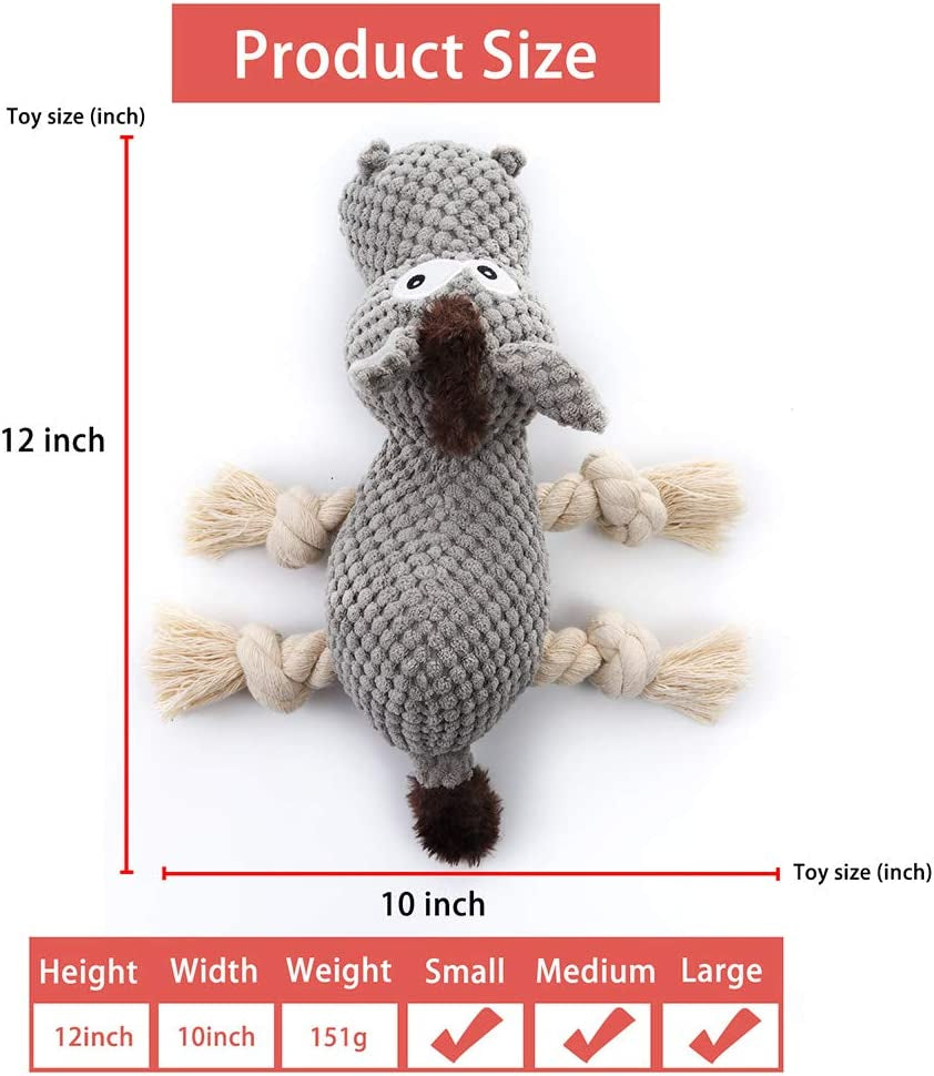 sedioso-dog-toy-large-dog-squeaky-toys-stuffed-animal-dog-plush-toy-for-puppy-small-middle-large-dogs-donkeygrey