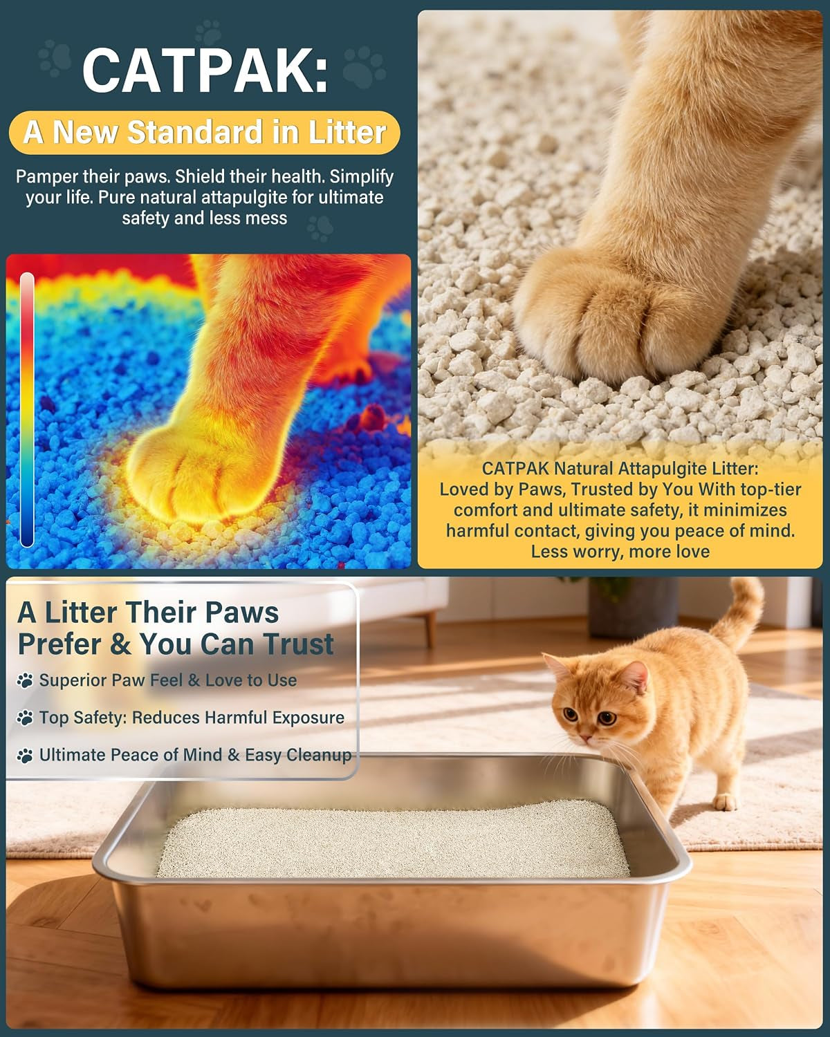 99-dust-free-clumping-cat-litter-natural-attapulgite-clay-unscented-odor-control-lightweight-low-tracking-for-housebreaking-multi-cat-kitty-kittens-robot-litter-machines-13-2-lb