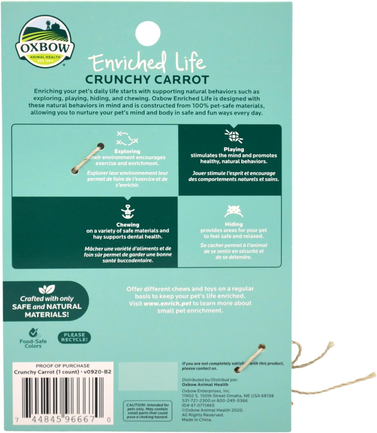 oxbow-crunchy-carrot-rabbit-guinea-pig-toy-bunny-enrichment-chew-toy-oxbow-enriched-life-rabbit-chew-toys-guinea-pig-enrichment-guinea-pig-chew-toys-rabbit-enrichment-natural-materials