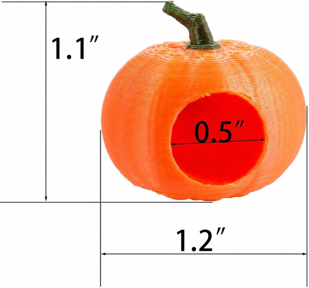 3pcs-pumpkin-jumping-spider-hide-jumping-spider-enclosure-accessories-magnetic-mounting-for-climbing-resting-and-exploration-small-reptile-enclosure-accessories-pumpkin-hide