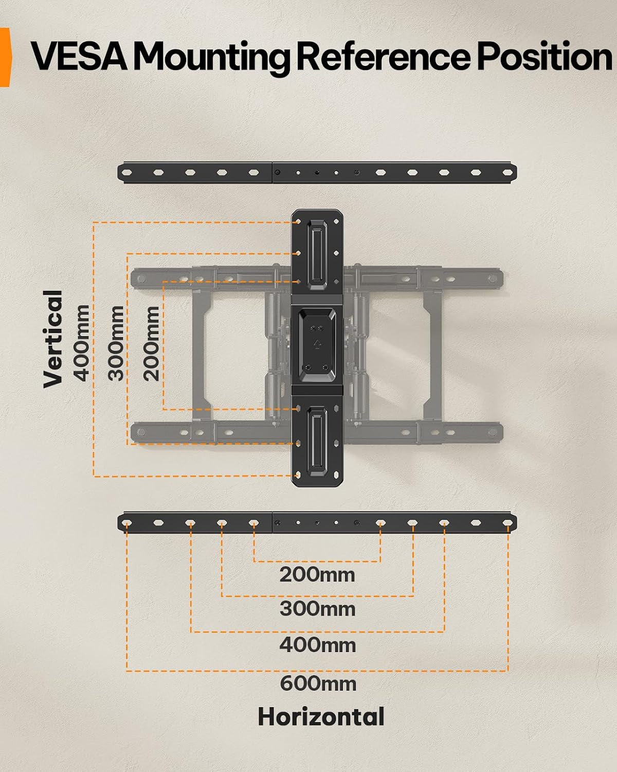 ultra-slim-tv-wall-mount-1-1-low-profile-for-42-90-tvs-fits-16-24-studs-full-motion-tv-mount-wall-bracket-with-dual-articulating-arms-swivel-tilt-max-vesa-600x400mm-holds-132lbs