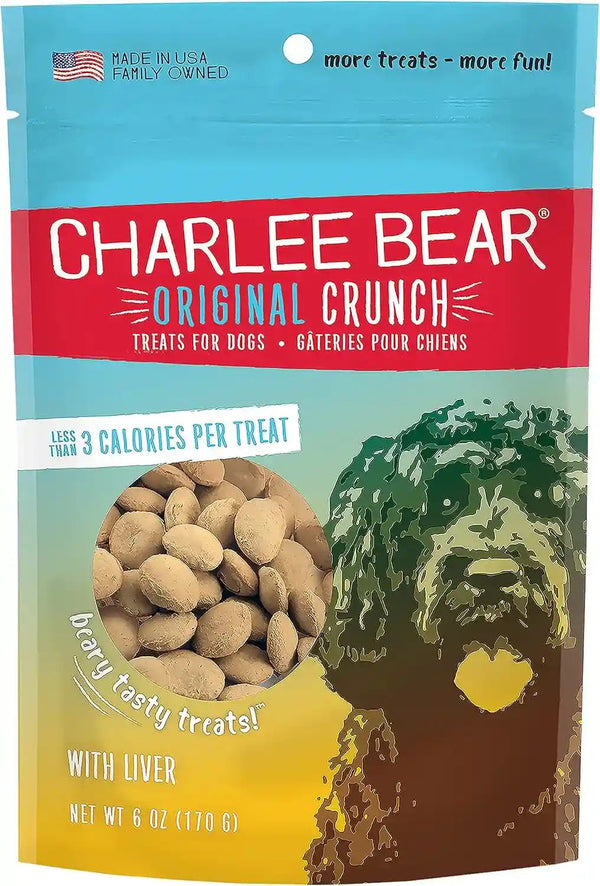 Charlee Bear Dog Training Treats, Cheese & Egg Recipe, Low Calorie (Under 3 Calories), Limited Ingredient Crunchy Dog Treats, 16 Oz. Resealable Bag17