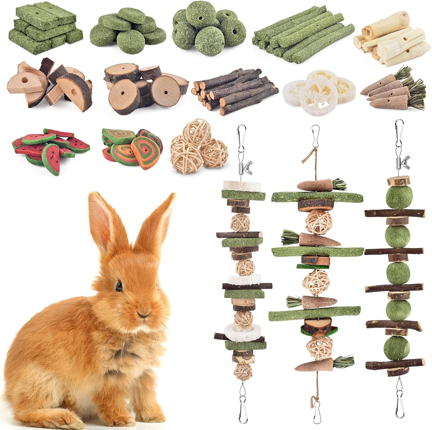 katumo-rabbit-chew-toys-bunny-toys-apple-wood-grass-timothy-treat-diy-hamster-chew-kit-bunny-teeth-care-molar-toys-ideal-for-rabbit-guinea-pig-chinchilla-hamster-squirrel-gerbils