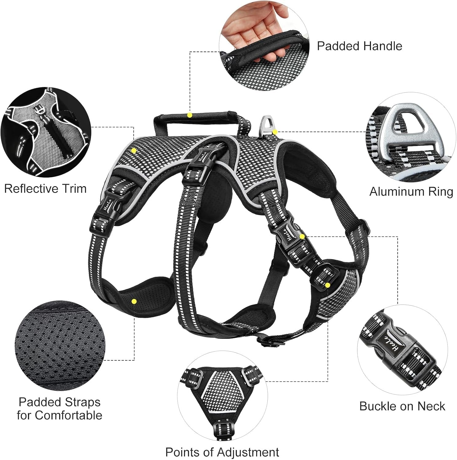 heele-dog-harness-escape-proof-dog-harness-release-on-neck-no-pull-reflective-adjustable-vest-with-durable-handle-dog-harness-for-outdoor-training-walking-dog-harness-for-large-active-dogs-l