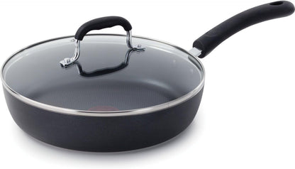 Experience Nonstick Frying Pan with Lid, 10 in Induction Skillet, Black1
