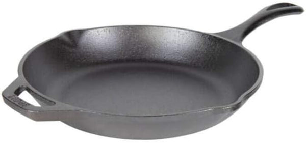 Chef Collection 10" Pre-Seasoned Cast Iron Skillet - Kitchen Essential for Frying & Searing1