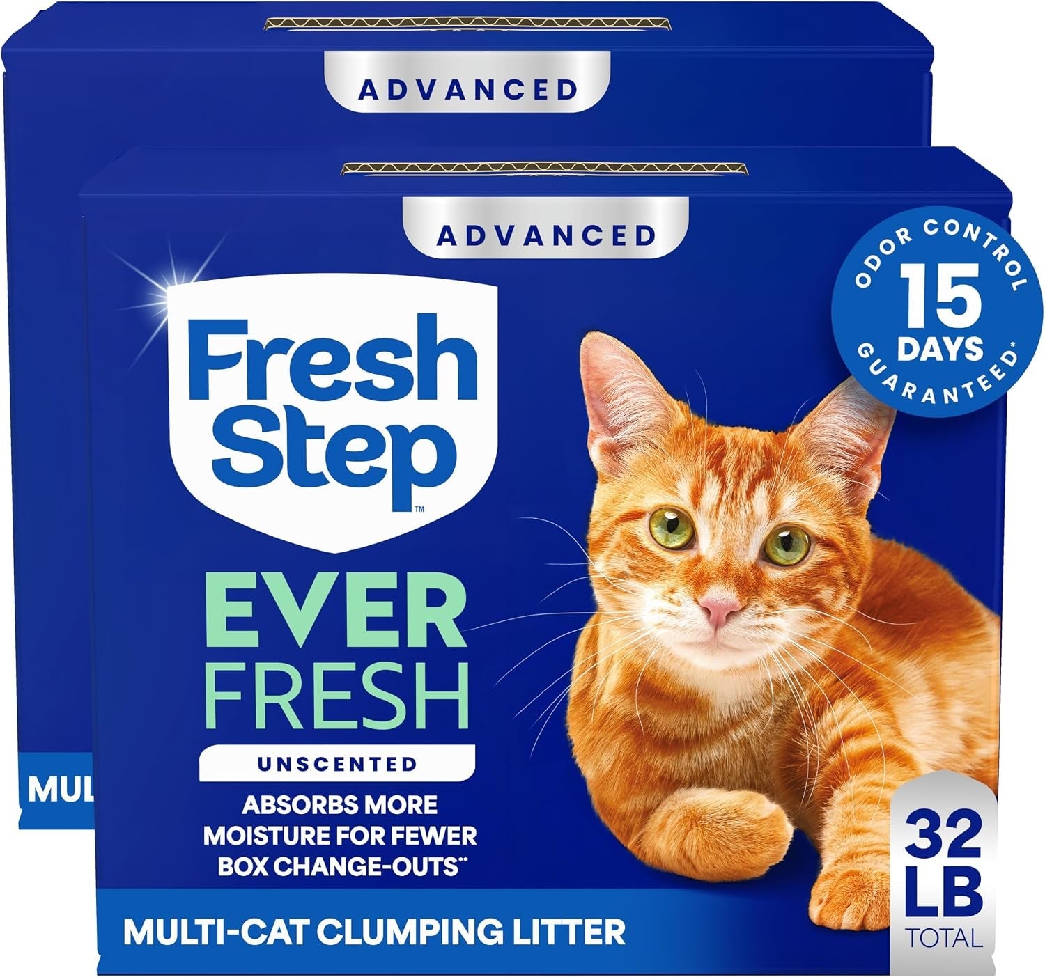 fresh-step-advanced-ever-fresh-multi-cat-clumping-litter-with-febreze-freshness-ammonia-block-technology-ultra-absorbent-16-lb-box-pack-of-2