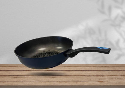 12"/30Cm Nonstick Wok Pan Stir Fry & Saute with 3D Diamond Coating Made in Korea1