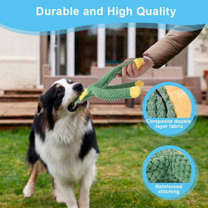 Dog Squeak Toys for Small, Medium, Large Dogs, Durable Chew Toy for Teething and Chewing, Tough Interactive Puppy Toy, 5-Pack, for Dogs3