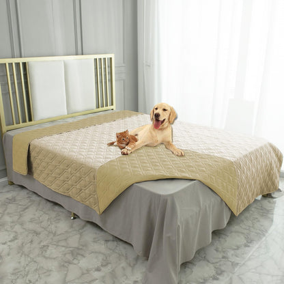 Ameritex Waterproof Dog Bed Cover Pet Blanket for Furniture Bed Couch Sofa Reversible34
