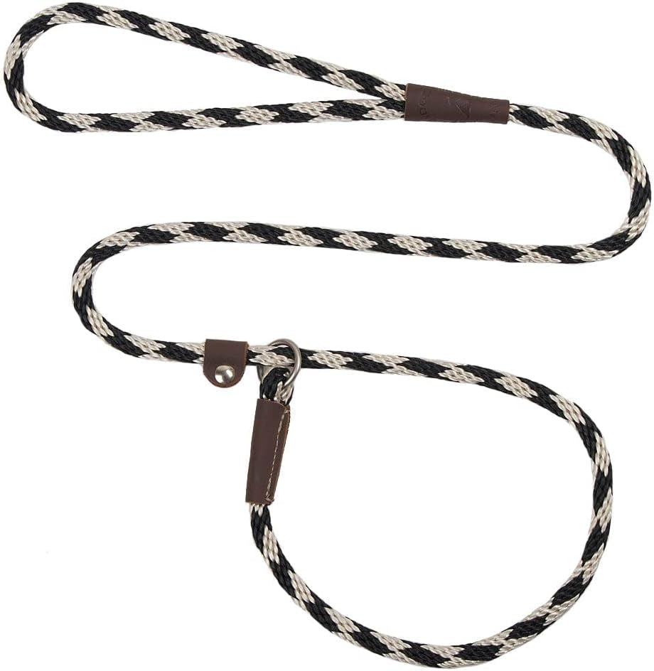mendota-pet-slip-leash-dog-lead-and-collar-combo-made-in-the-usa-mocha-3-8-in-x-6-ft-for-small-medium-breeds