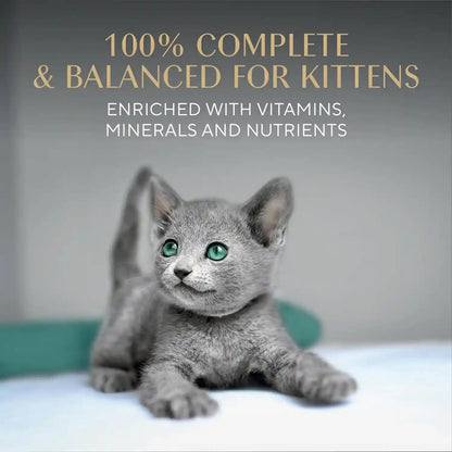 Sheba Perfect Portions Kitten Pate Wet Cat Food, Multipack, 2.6 Oz, 24 Ct | DHA for Brain Development, Vitamin E for Immunity, Real Meat, All Essential Amino Acids, Complete & Balanced, 48 Servings4