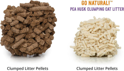 Catit Go Natural Pea Husk Clumping Cat Litter, 12.3 Lb, Lavender Scented | Lightweight, Dust Free, Easy Cleaning & Scooping, Flushable Kitty Litter with Odor Control & Subtle Fragrance8