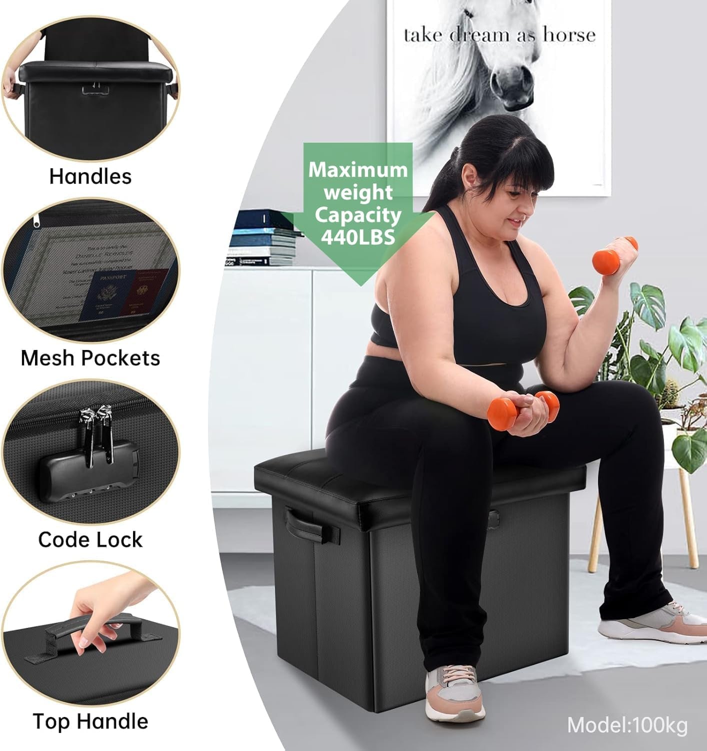 storage-ottoman-with-lock-fireproof-folding-ottoman-foot-rest-stool-storage-chest-with-storage-safe-for-important-documents-waterproof-17-inches-short-ottoman-foot-stool-with-handles-black