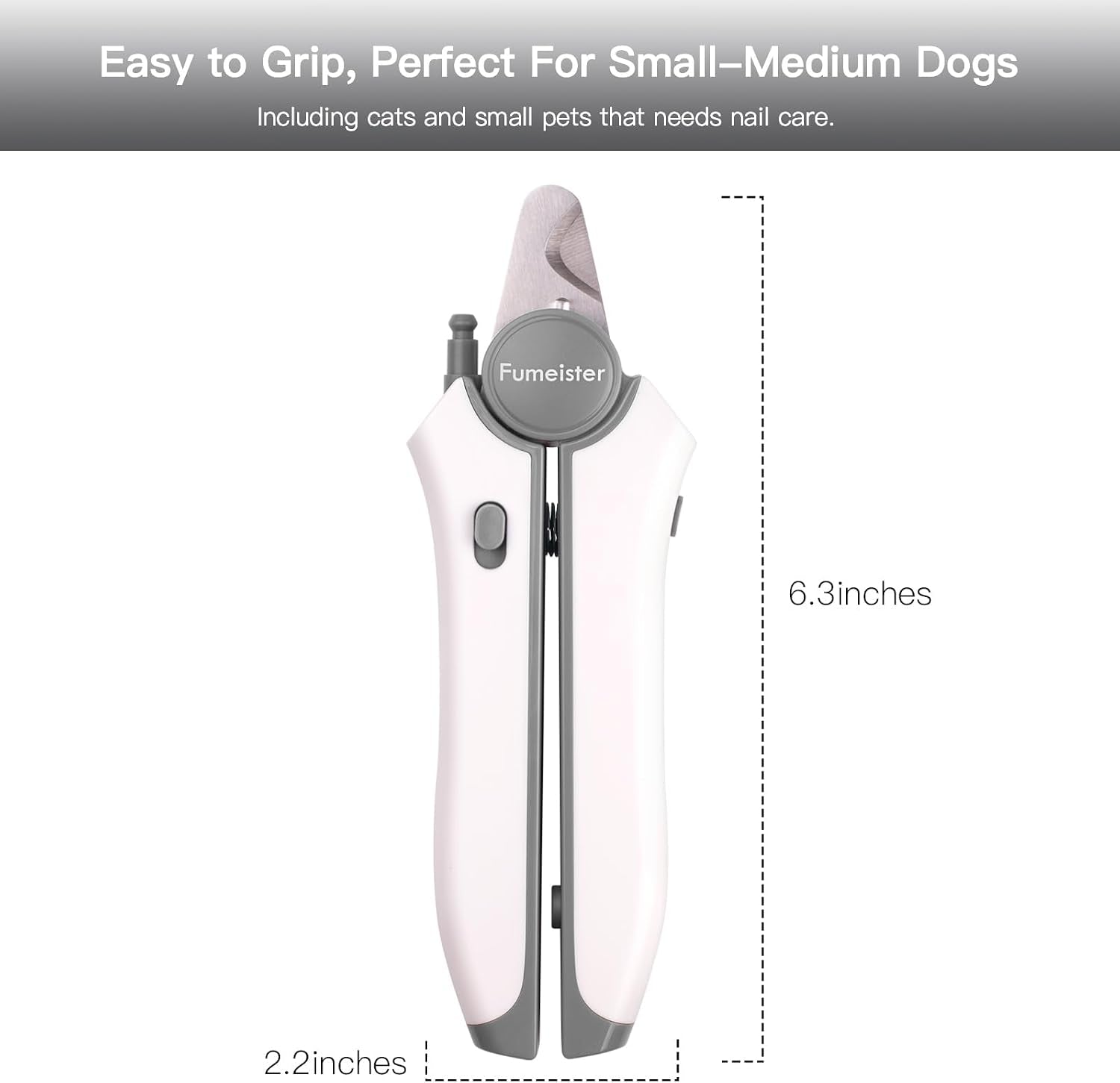 type-c-rechargeable-dog-cat-nail-clippers-led-pet-nail-trimmer-extra-sharp-for-small-medium-dogs-gray