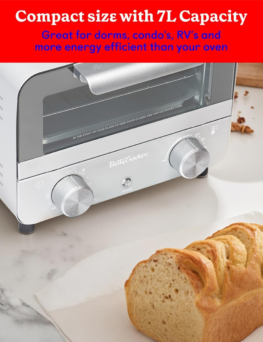 mini-toaster-oven-750w-bc-5629w-white-compact-countertop-oven-for-dorms-rvs-apartments-7-liter-capacity-adjustable-timer-includes-baking-tray-rack