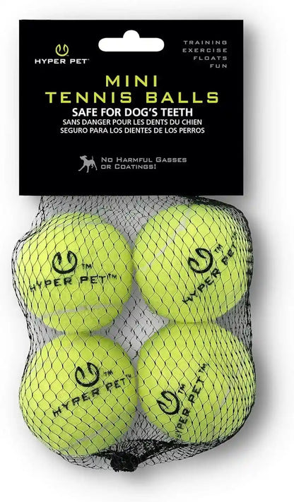 Hyper Pet Mini Extra Small Tennis Balls for Dogs, 1.75 Inch, 4 Pack, Pink | Safe Interactive Playthings for Exercise and Training, Works with the K9 Kannon Launcher, Keeps Little Pups Active Daily13