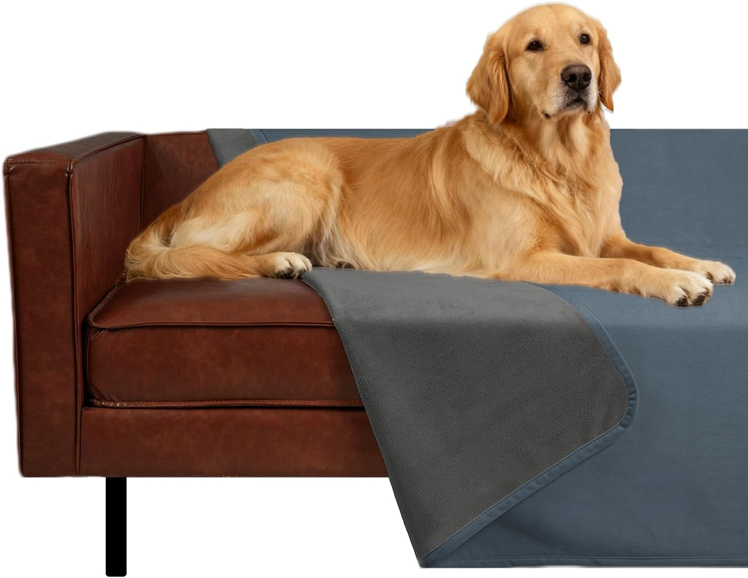 ameritex-pet-bed-blanket-reversible-100-waterproof-velvet-super-soft-for-sofa-and-bed-82x102-inches-cream-sand