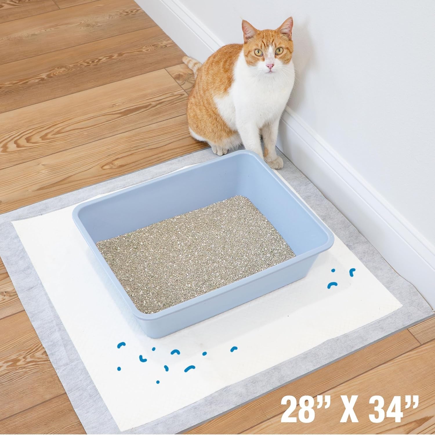 four-paws-wee-wee-cat-pee-pads-disposable-litter-box-mats-advanced-odor-control-fast-absorption-box-pee-pads-for-litter-tracking-28-x-30-fresh-scent-10-count