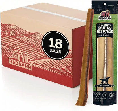 Redbarn Premium Bully Sticks for Dogs - 7 Inch, 6 Count - Long Lasting, Rawhide-Free, Slow Roasted, Low Odor & Highly Digestible, Single Ingredient Chews & All-Natural Dental Treats for Chewers21