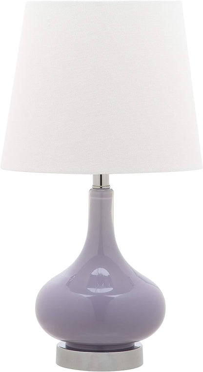 Safavieh Kids Lighting Collection Amy Purple Gourd 18-Inch Bedroom Living Room Home Office Desk Nightstand Table Lamp (LED Bulb Included)5