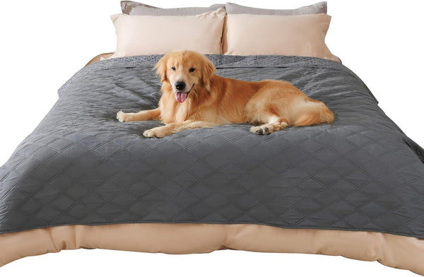 Luciphia 100% Waterproof Couch Cover Blanket for Dogs Anti-Slip Pet Couch Protector Sofa Mat Puppy Cat Blanket with Non-Slip Bottom, Navy Blue, 30X70 Inch18