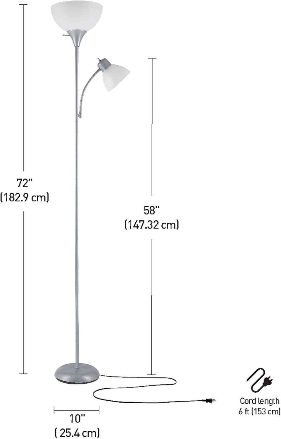 67134-72-torchiere-floor-lamp-and-adjustable-reading-light-silver-frosted-shade-dual-rotary-switch-3-step-dimming-modern-lighting-for-living-room-or-office-timeless