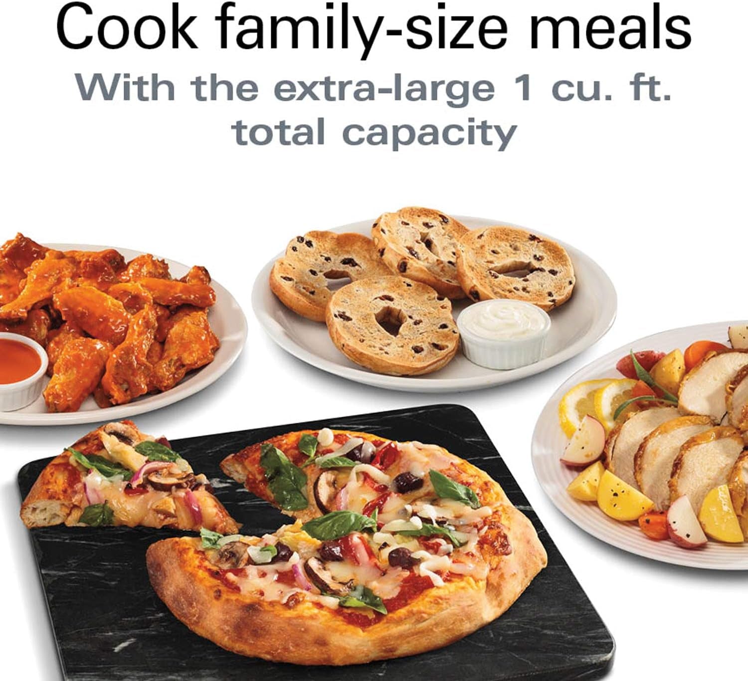 sure-crisp-digital-toaster-oven-air-fryer-combo-1500w-fits-12-pizza-6-slice-capacity-temperature-probe-stainless-steel-31243