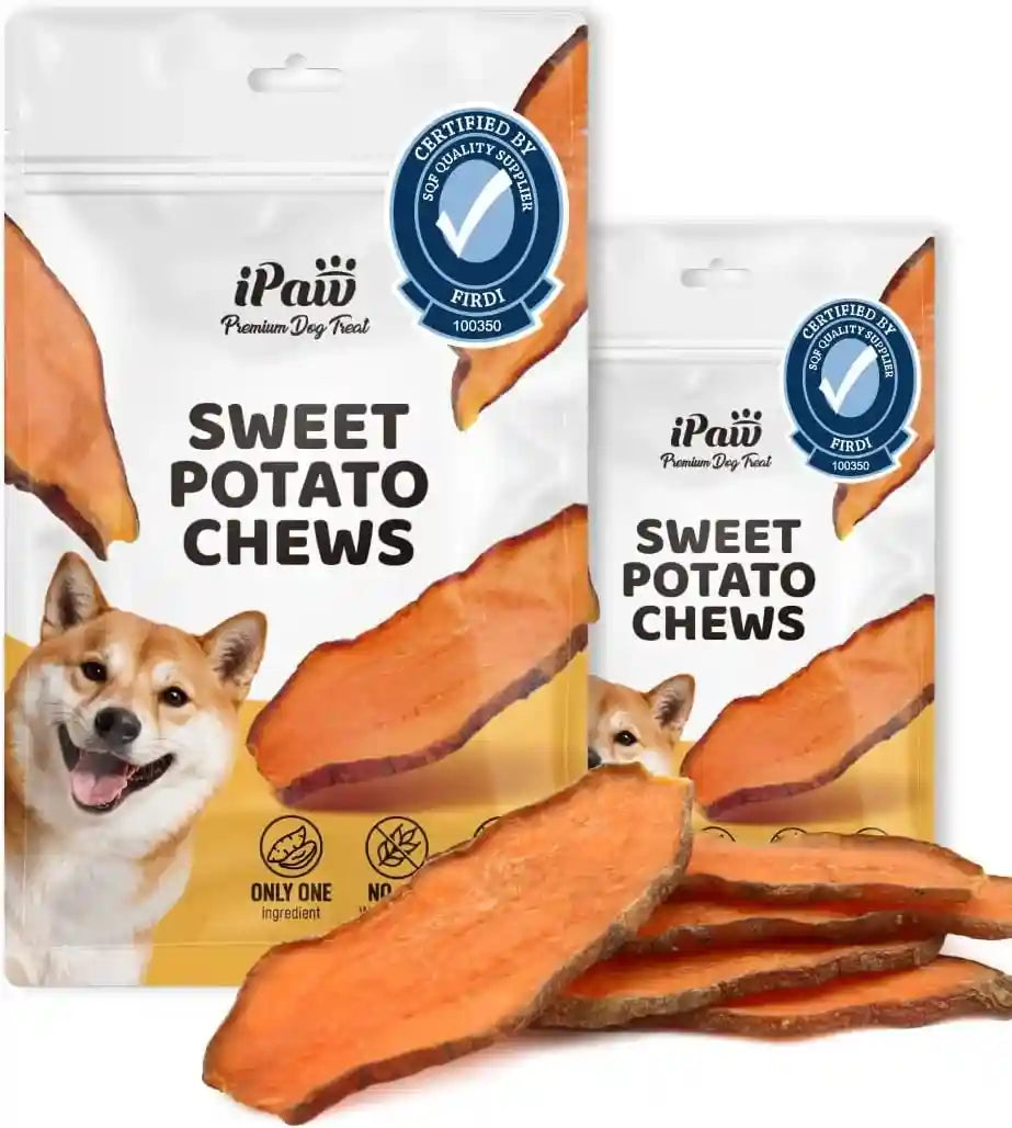 ipaw-sweet-potato-dog-treats-sqf-certified-production-process-dog-chew-human-grade-single-ingredient-rawhide-alternative-dog-treats-for-vegetarian-hypoallergenic-easy-to-digest
