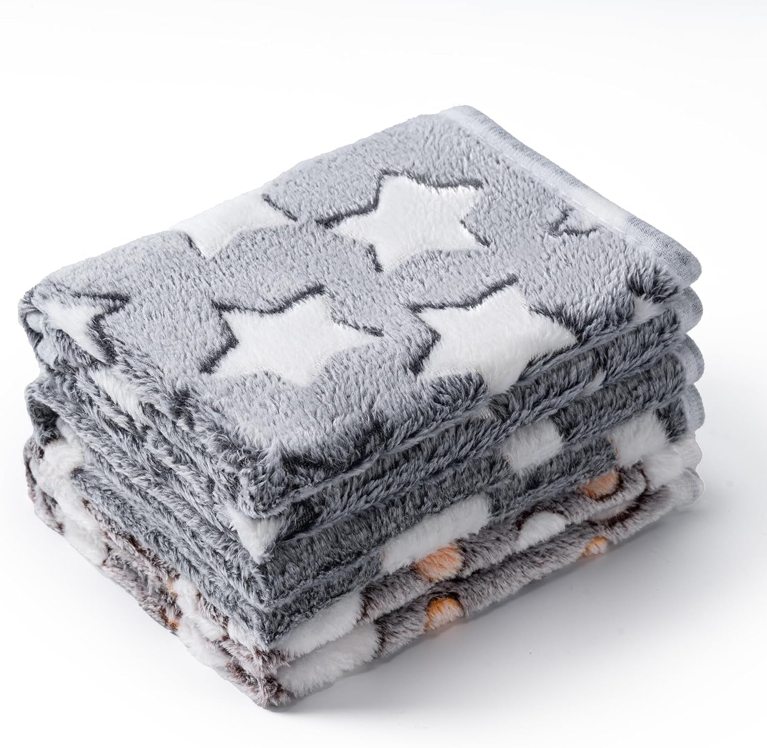 1-pack-3-blankets-super-soft-fluffy-premium-fleece-pet-blanket-flannel-paw-printed-throw-for-dog-puppy-cat-small-23x16-brown-pink-white