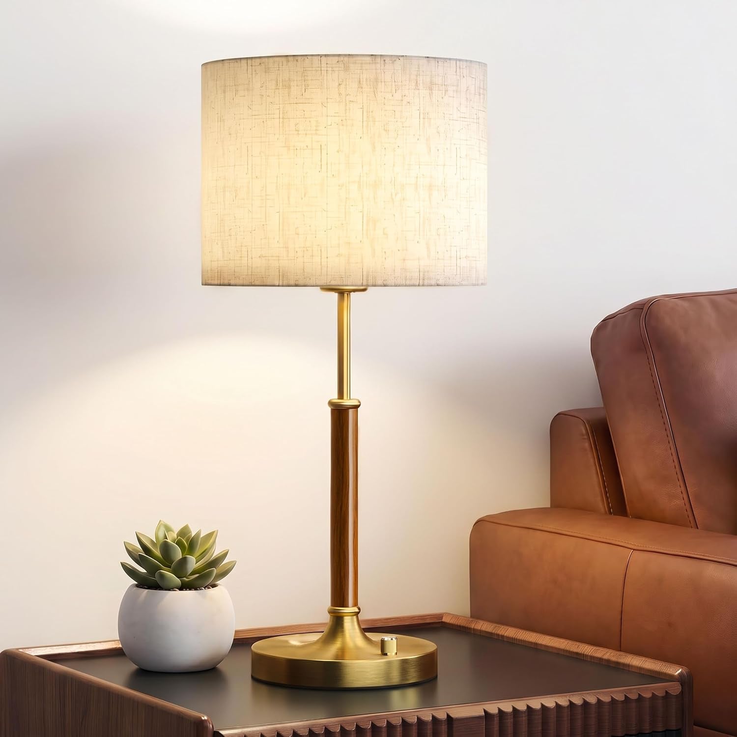 table-lamp-for-bedroom-bedside-table-lamp-with-linen-fabric-shade-wood-gold-metal-base-nightstand-table-lamp-for-bedroom-living-room-office-mid-century-accent-lamp-for-home-decor