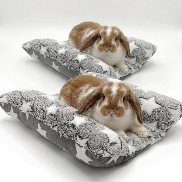 16.5 X 18In Washable Soft Rabbit Bed, Thickened and Softer Bunny Bed, Double-Sided Plush Rabbit Beds,Bed for Bunny,Bunny Beds for Rabbits Indoor9