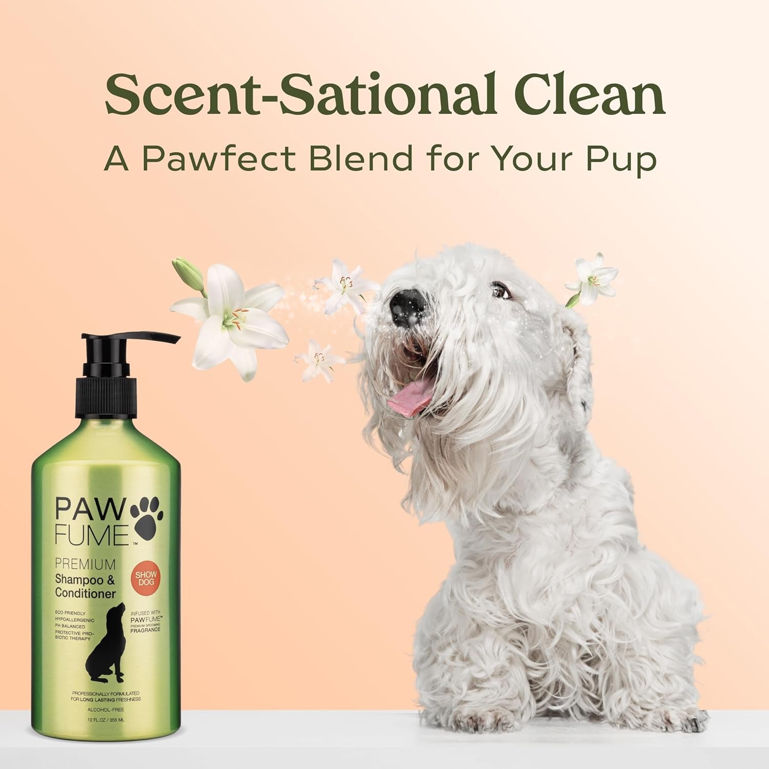 pawfume-deshedding-dog-shampoo-and-conditioner-show-dog-1-pack-nourish-detangle-for-silky-soft-coat-probiotic-deep-cleaning-ph-balanced-formula-salon-quality-shampoo-for-dogs