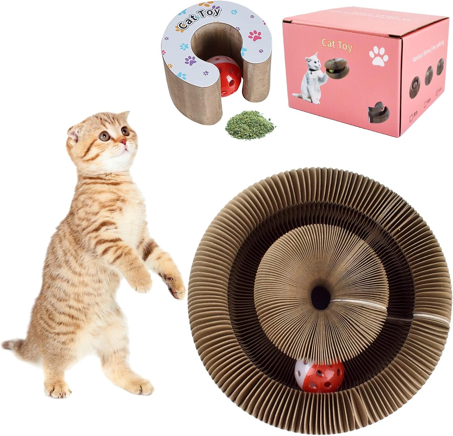 magic-organ-cat-scratching-board-accordion-toy-cat-butler-snuffle-paw-cardboard-slinky