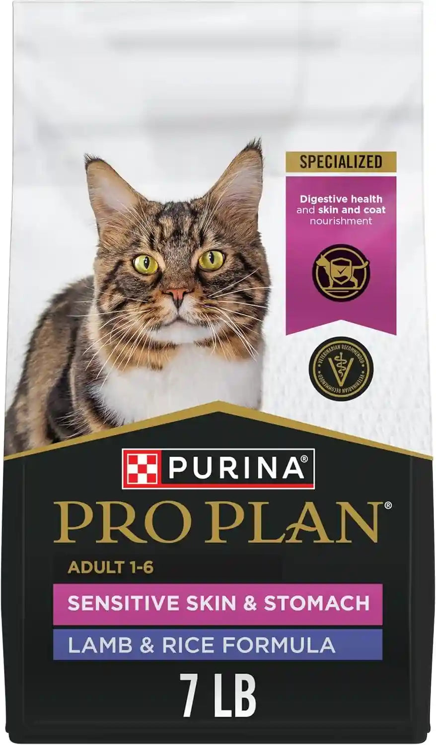 purina-pro-plan-sensitive-skin-and-stomach-cat-food-lamb-and-rice-formula-7-lb-bag
