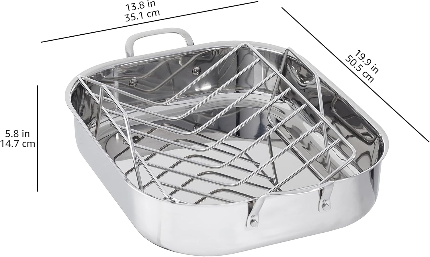 stainless-steel-rectangular-roasting-pan-with-rack-turkey-roaster-dishwasher-safe-easy-to-clean-oven-safe-16-in