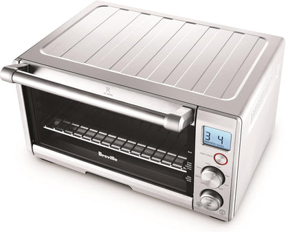 Breville BOV650XL Compact Smart Oven, Brushed Stainless Steel | Evenly Bake, Toast, Broil and More with This Versatile Small Countertop Oven and Toaster Offering 8 Cooking Functions4