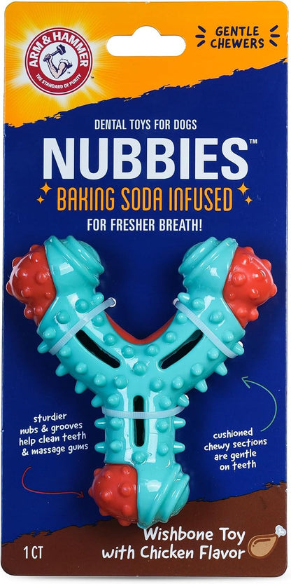 Arm and Hammer Nubbies T-Bone Dental Dog Chew Toy with Peanut Butter Flavor, TPR Nubs Clean Teeth and Gums, Durable Nylon Chew for Aggressive Chewers, Helps Reduce Plaque and Tartar22