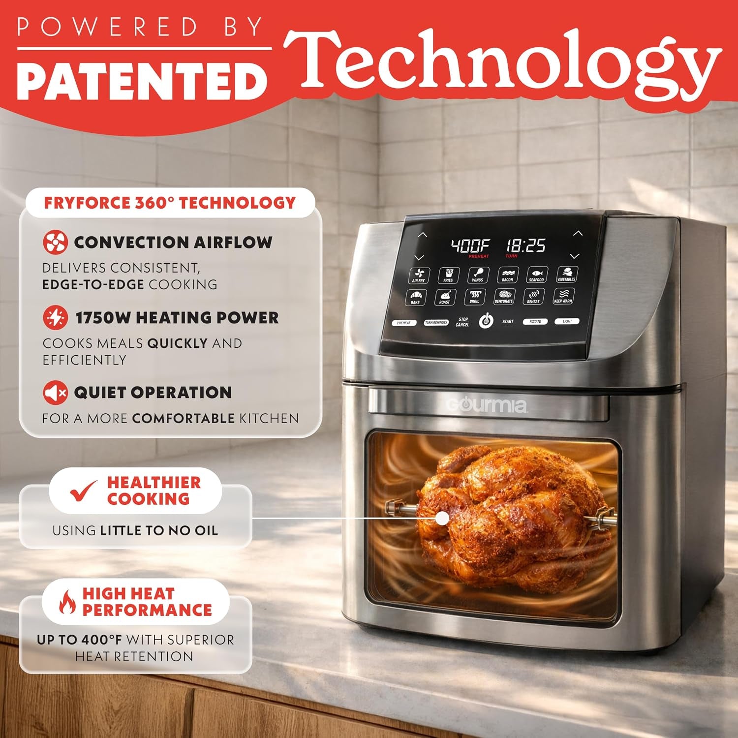 air-fryer-14-qt-all-in-one-rotisserie-oven-with-digital-display-12-presets-roast-bake-broil-dehydrate-dishwasher-safe-accessories-stainless-steel