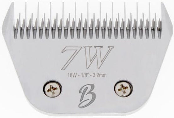 Detachable a Series Wide 30 Blades for Dog Grooming Cuts Length 1/50" - 0.5Mm Japanese Carbonized Steel Wide Grooming Blades Compatible A5 Series Wide Clippers for Dogs(30W)9
