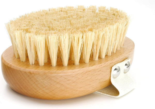 Soft Dog Brush, Bristle Brush for Dog Grooming | Dog Palm Brush, Gentle Grooming, for Small & Large Dogs, Wood Handle2