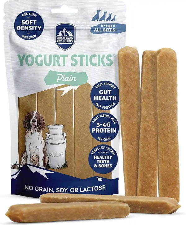 Himalayan Dog Chew Yogurt Sticks, Probiotic Treats, Peanut Butter, 5 Treats | Dog Chews with Prebiotics, Probiotics & Protein, Digestive Support, Lactose & Gluten Free, Natural Dog Treats for All Breeds14