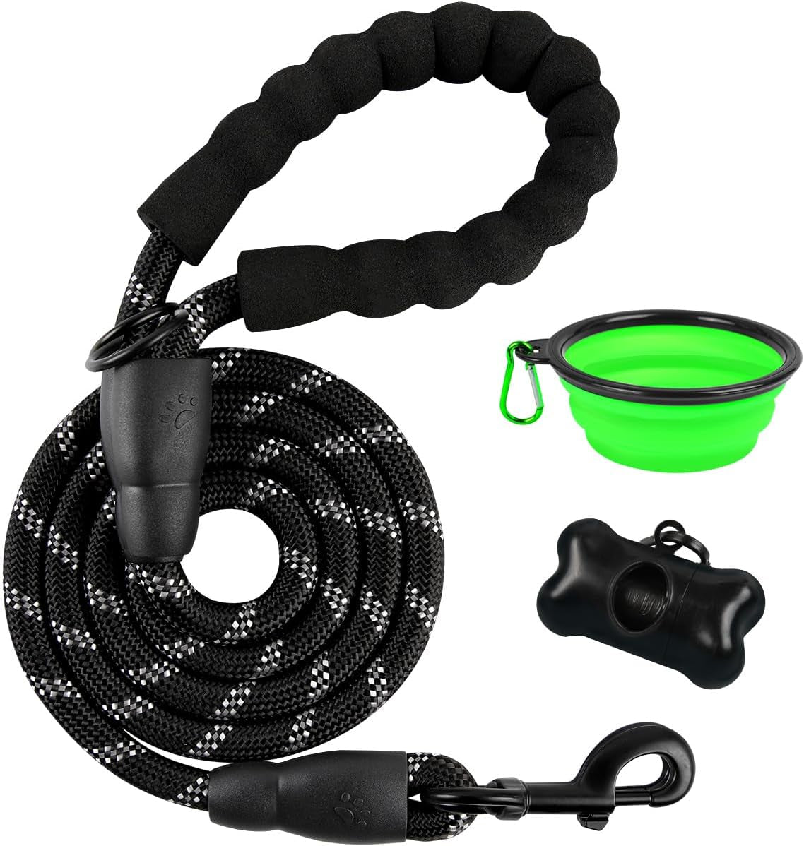 barkbay-dog-leashes-for-large-dogs-heavy-duty-dog-leash-4-5-6-ft-with-comfortable-padded-handle-and-highly-reflective-threads-for-medium-large-dogs-walking-training-running-5ft-1-2-pink