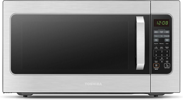Large Countertop Microwave Oven with Smart Sensor, 2.2 Cu.Ft, 1200W | Smart Humidity Sensor, 6 Auto Menus, Auto Defrost, ECO Mode, Mute Option, 16.5" Memory Turntable, Stainless Steel1