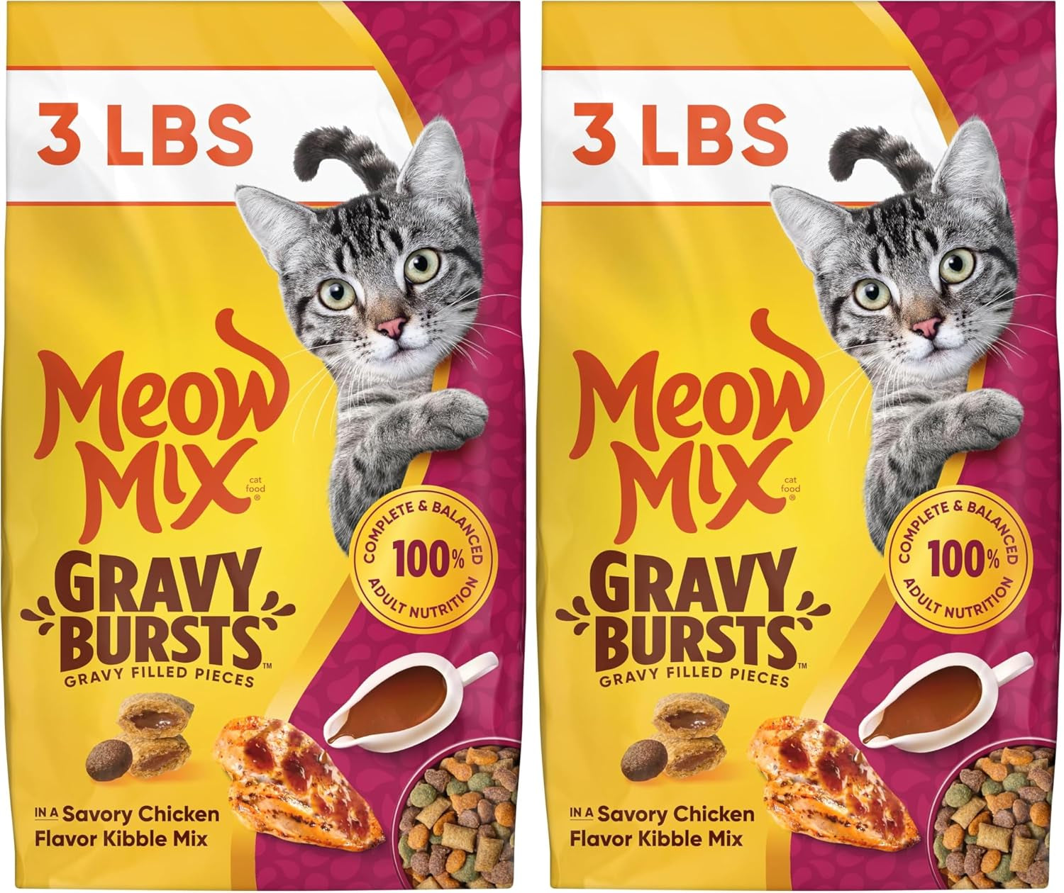 meow-mix-gravy-bursts-dry-cat-food-3-lb-bag-crunchy-cat-kibble-gravy-filled-pieces-100-complete-balanced-nutrition-for-adult-cats-high-quality-protein
