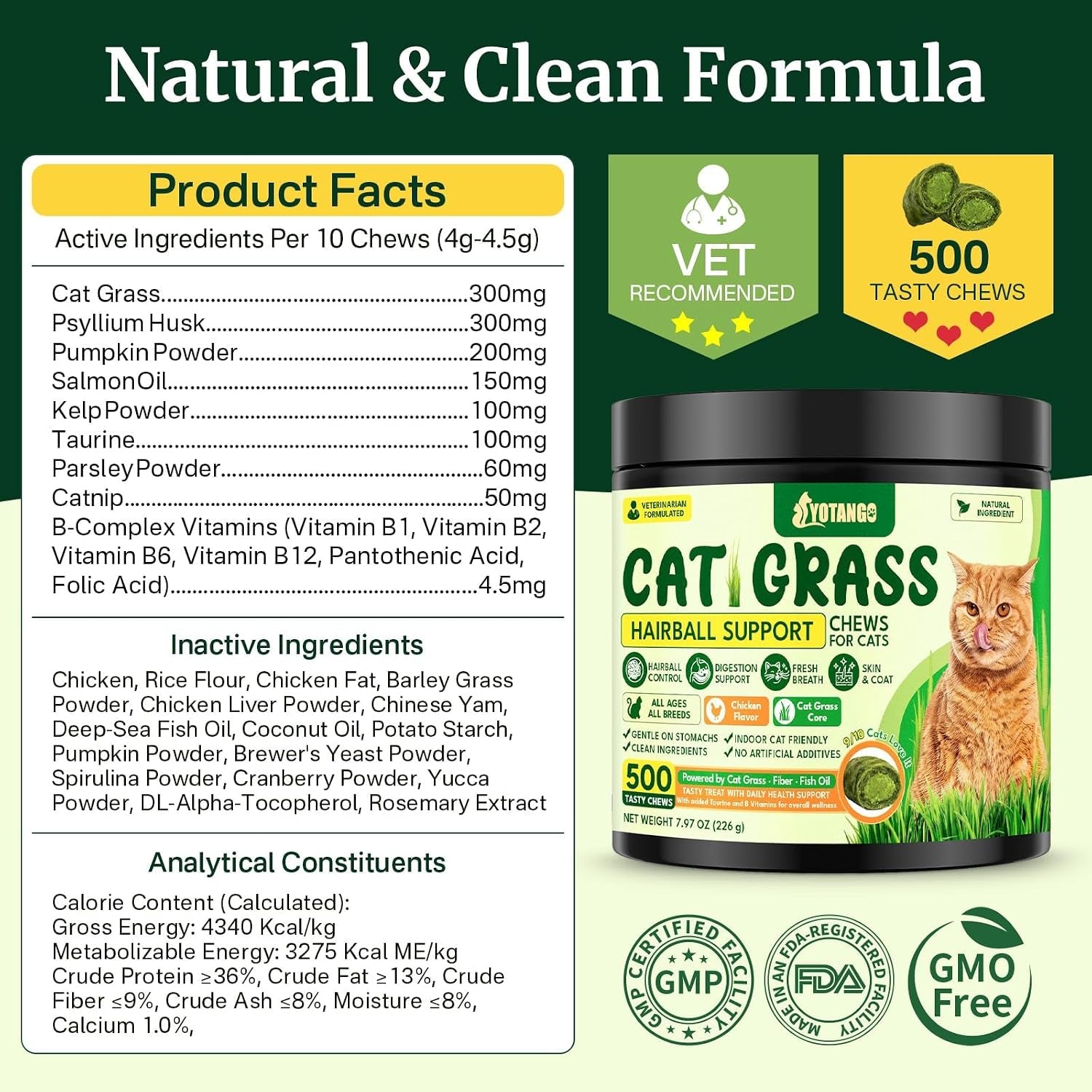 cat-grass-treats-chews-cat-treats-for-indoor-cats-500-hairball-treatment-for-cats-hairball-control-feline-grass-chews-with-fish-oil-taurine-b-vitamins-for-skin-coat-digestion-dental-care