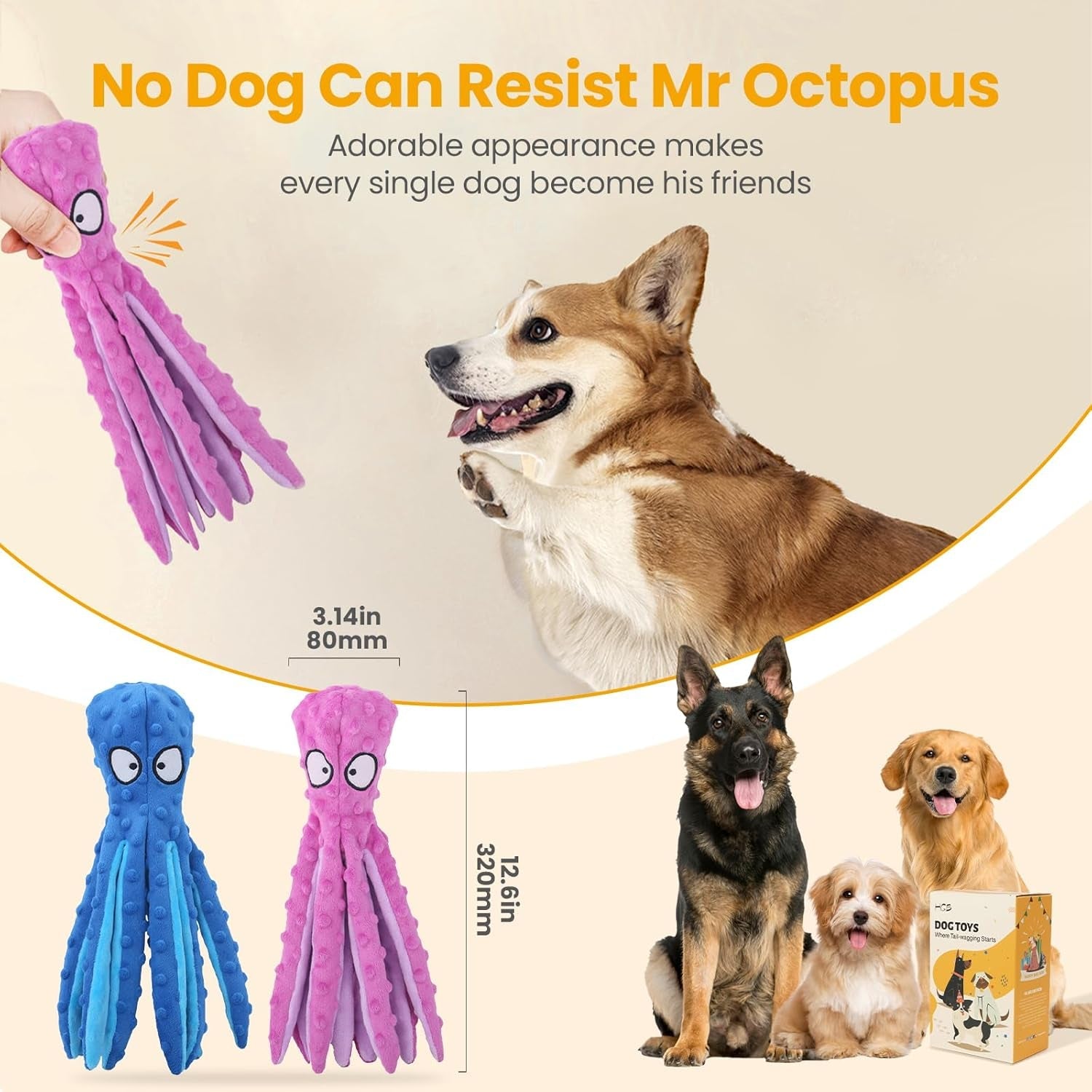 hgb-squeaky-dog-toys-2-pack-no-stuffing-octopus-crinkle-plush-chew-toys-for-puppies-small-medium-large-dogs-interactive-tug-toys-to-keep-dogs-busy
