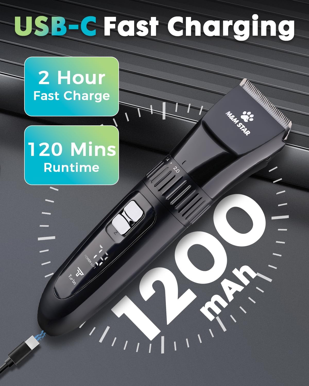 m-m-star-dog-grooming-kit-quiet-dog-clippers-for-grooming-heavy-thick-coats-cordless-pet-hair-trimmer-shaver-with-paw-trimmer-low-noise-rechargeable-clippers-for-small-large-dogs-cats